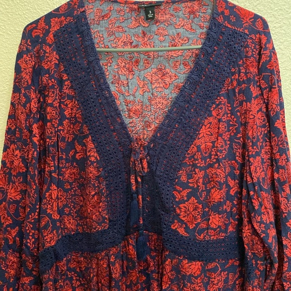 Torrid Boho Top size 3 - Picture 2 of 4